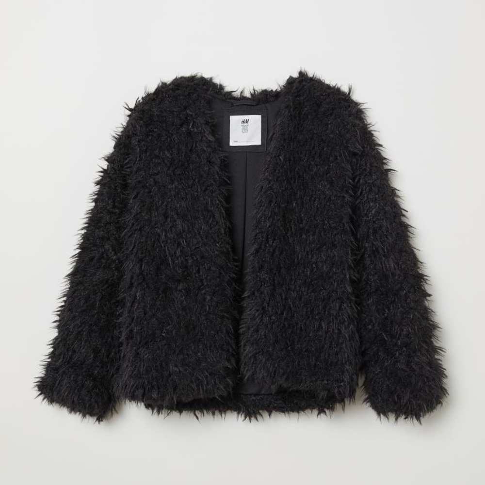 H&M Faux Fur Jacket (XS)